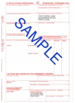 bespoke CMR Forms - International Consignment Notes