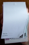 Rostrons Printers Duplicate NCR Order Pad ref 016